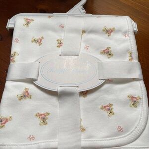Ralph Lauren polo bear baby blanket